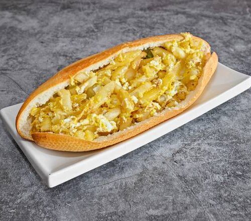 SANDWICH FRITES OMELETTE