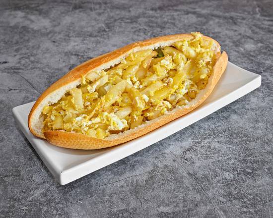 SANDWICH FRITES OMELETTE